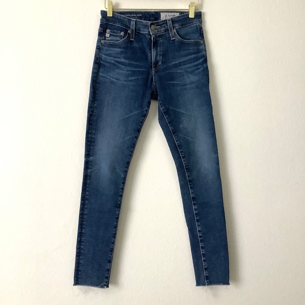 AG-ED Denim the Farrah Skinny Ankle / High Rise Skinny Ankle Size 25R